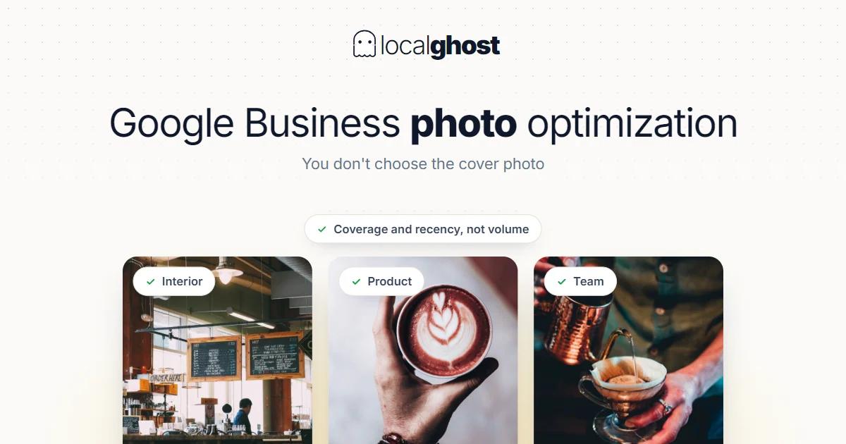 Cover: Google Business Photo Optimization