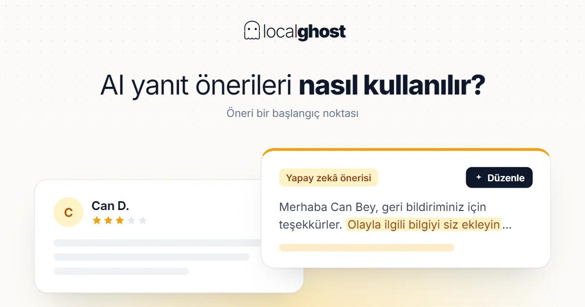 Kapak: AI Yanıt Önerileri Nasıl Kullanılır?
