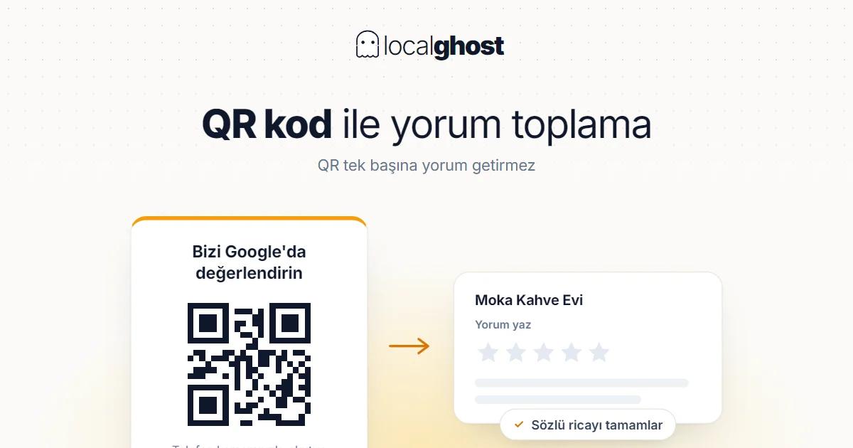 Kapak: QR Kod ile Google Yorumu Toplama Rehberi