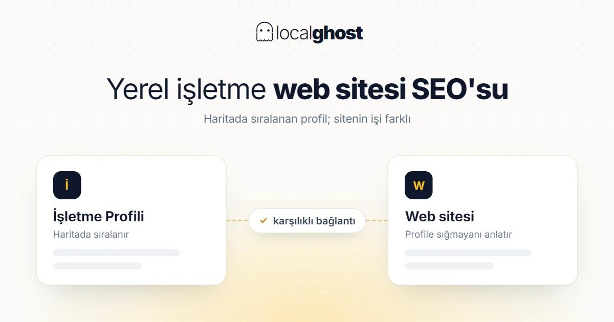 Kapak: Yerel İşletme Web Sitesi SEO Kontrol Listesi
