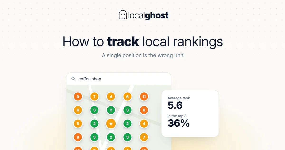 Cover: How to Track Rankings