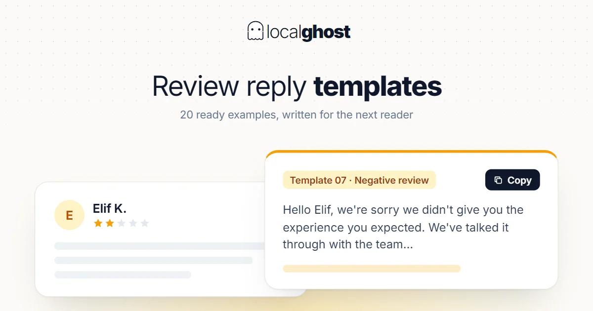 Cover: Review Response Templates: Ready-to-Use Examples