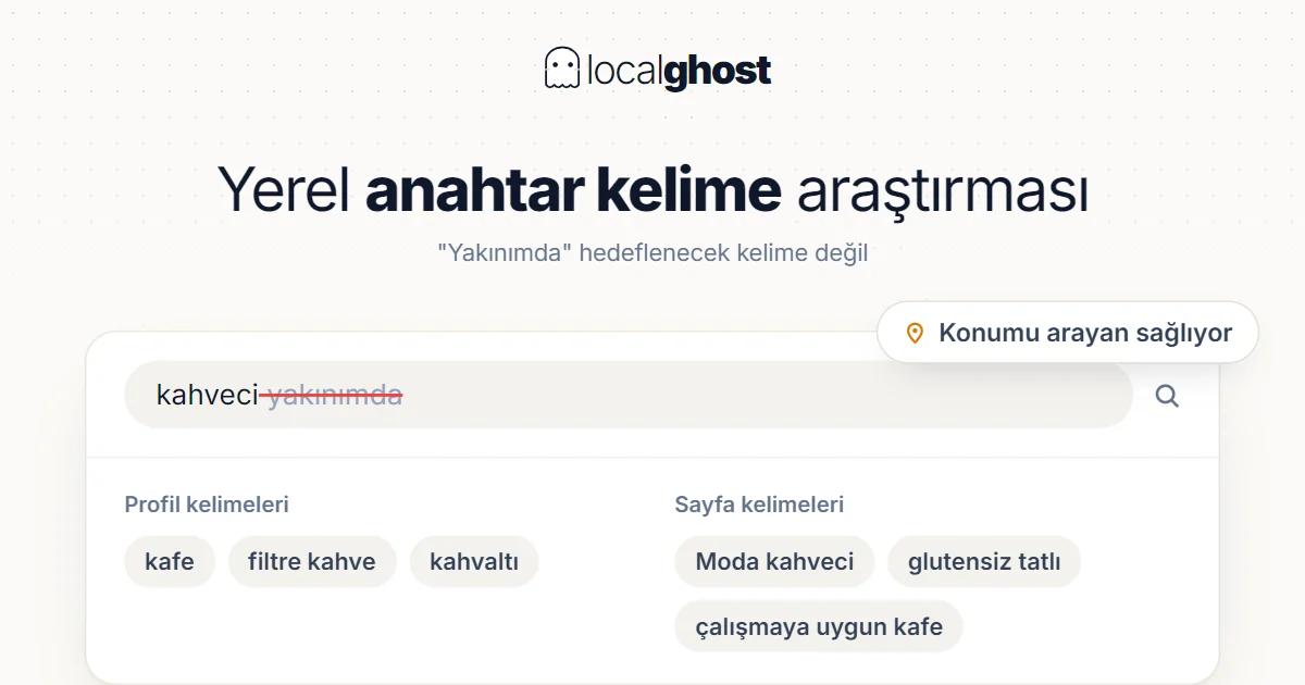 Kapak: Yerel Anahtar Kelime Araştırması Nasıl Yapılır?